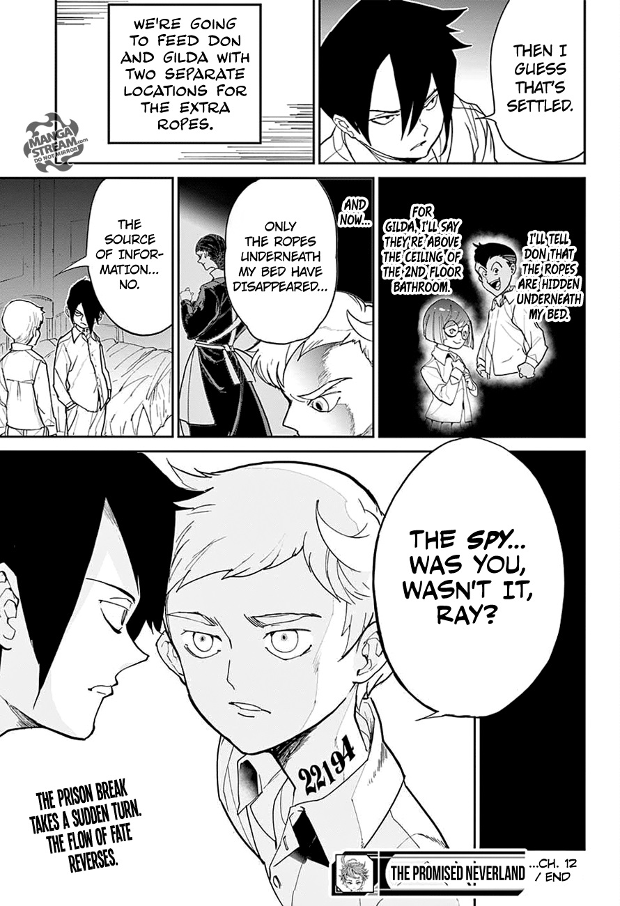 Yakusoku no Neverland Chapter 12 - Page 19