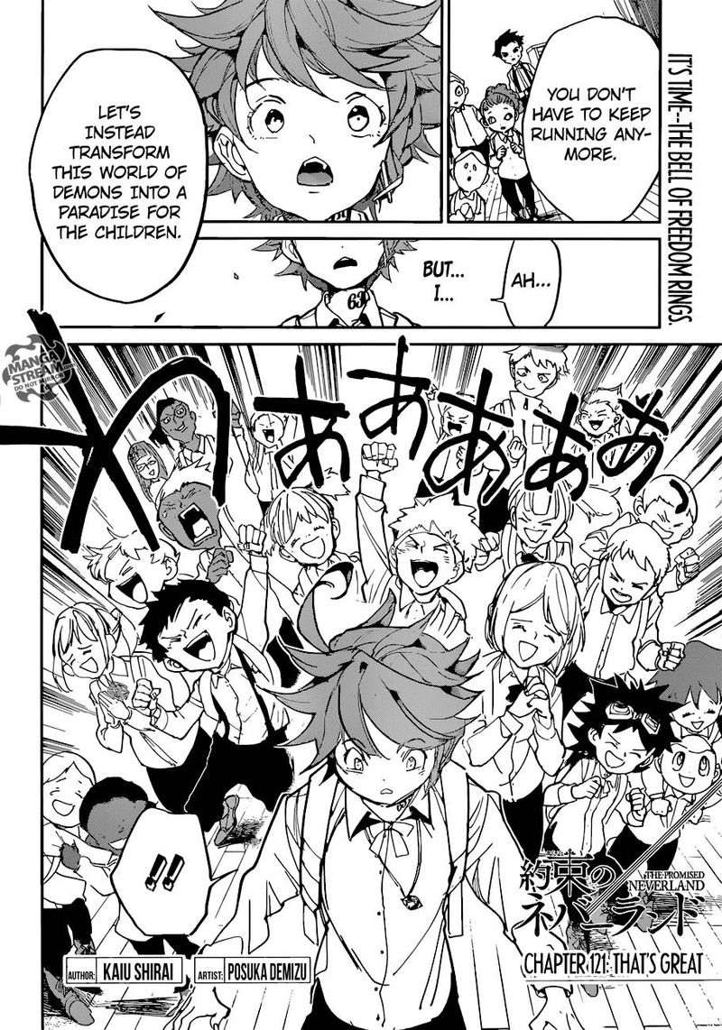 Yakusoku no Neverland Chapter 121 - Page 2