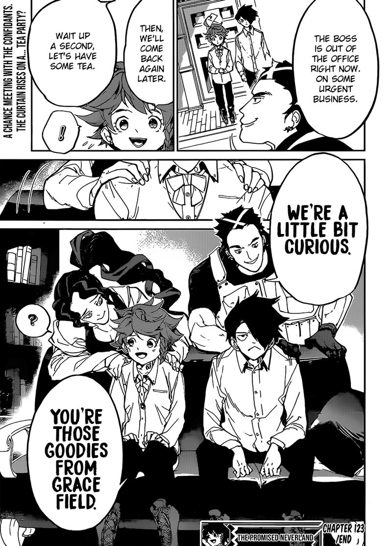 Yakusoku no Neverland Chapter 123 - Page 21