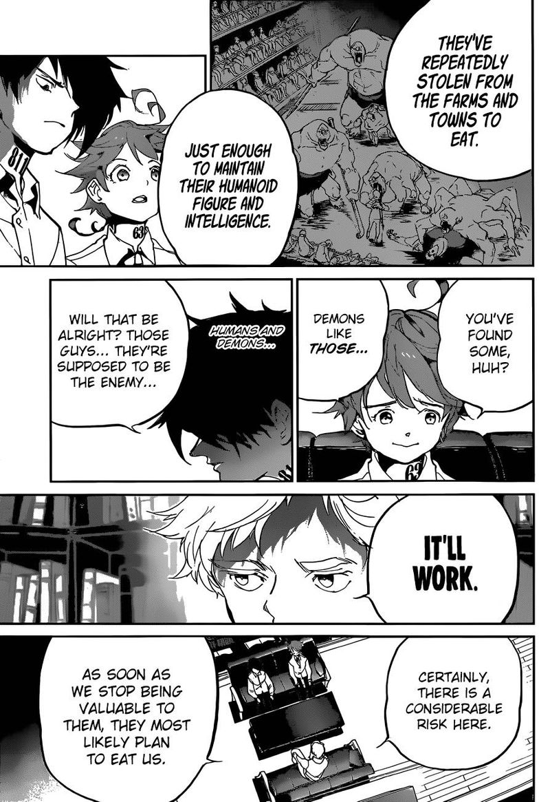 Yakusoku no Neverland Chapter 126 - Page 13