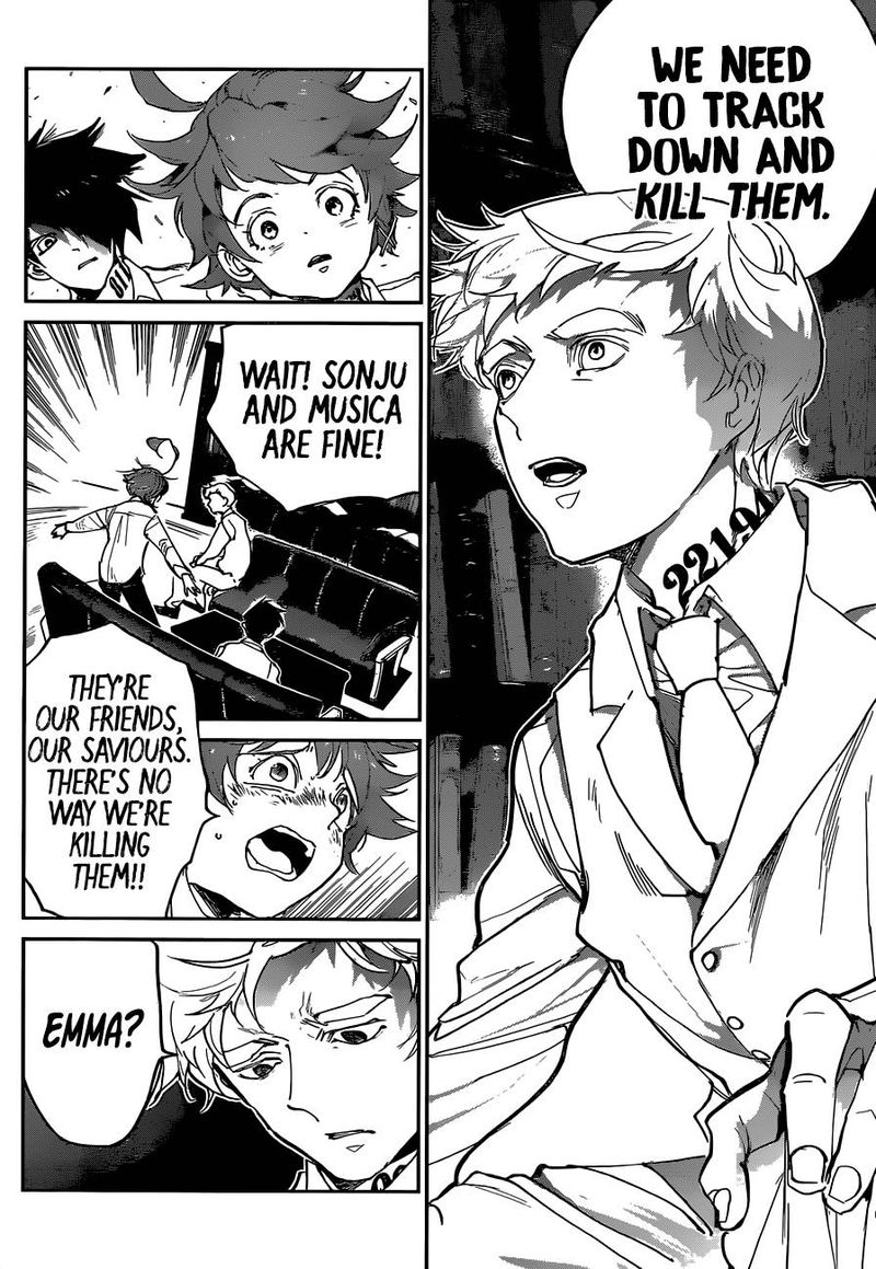 Yakusoku no Neverland Chapter 127 - Page 14