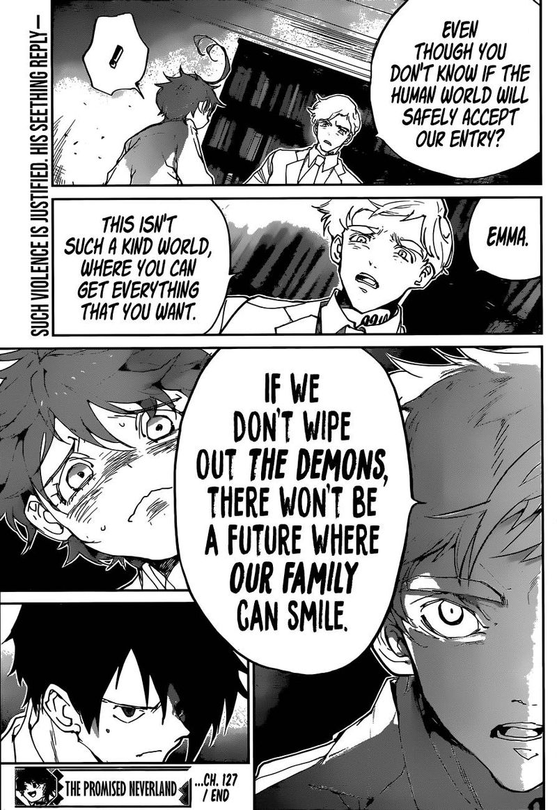 Yakusoku no Neverland Chapter 127 - Page 19