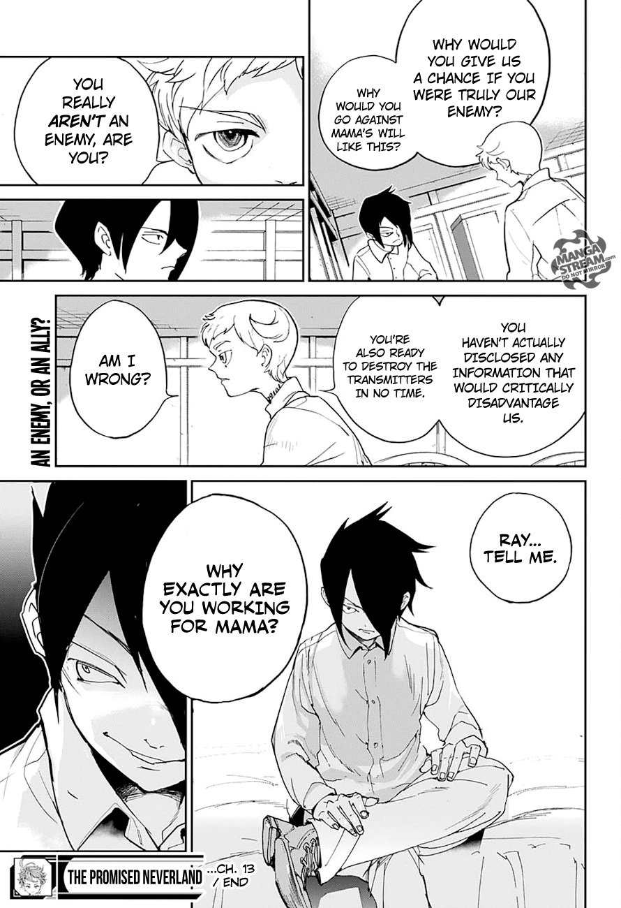 Yakusoku no Neverland Chapter 13 - Page 19