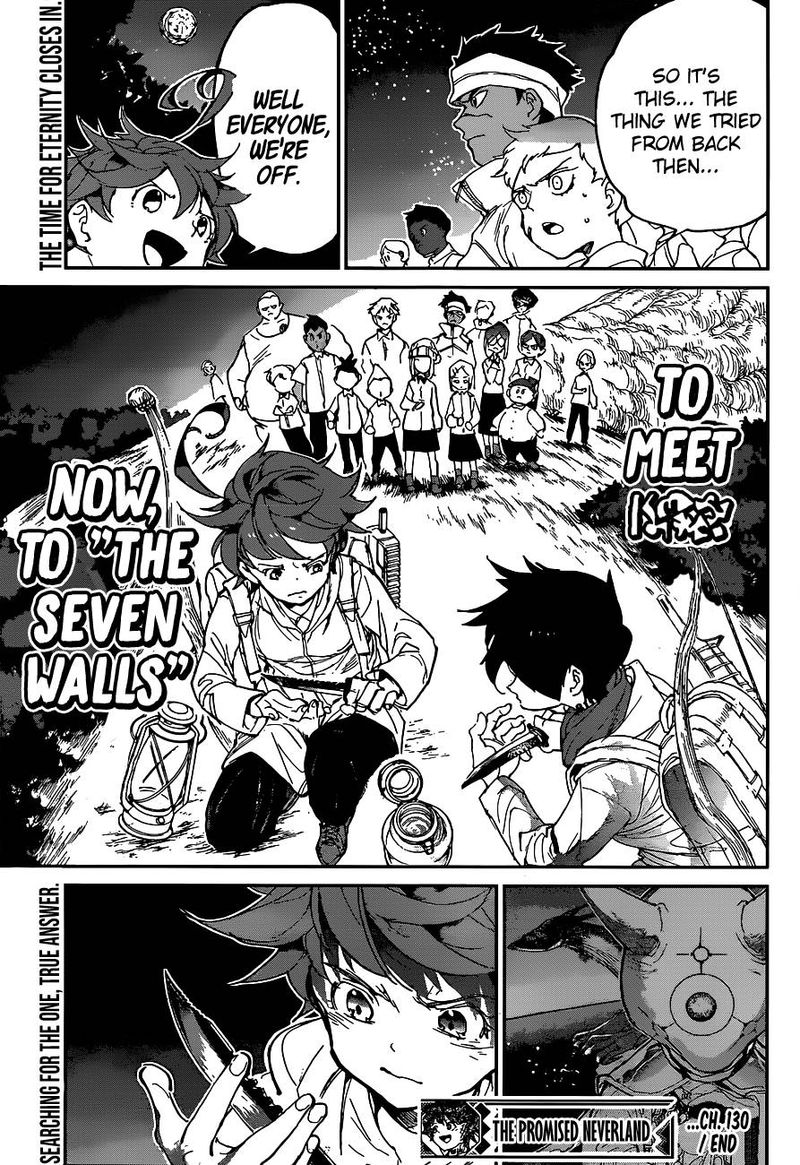 Yakusoku no Neverland Chapter 130 - Page 18