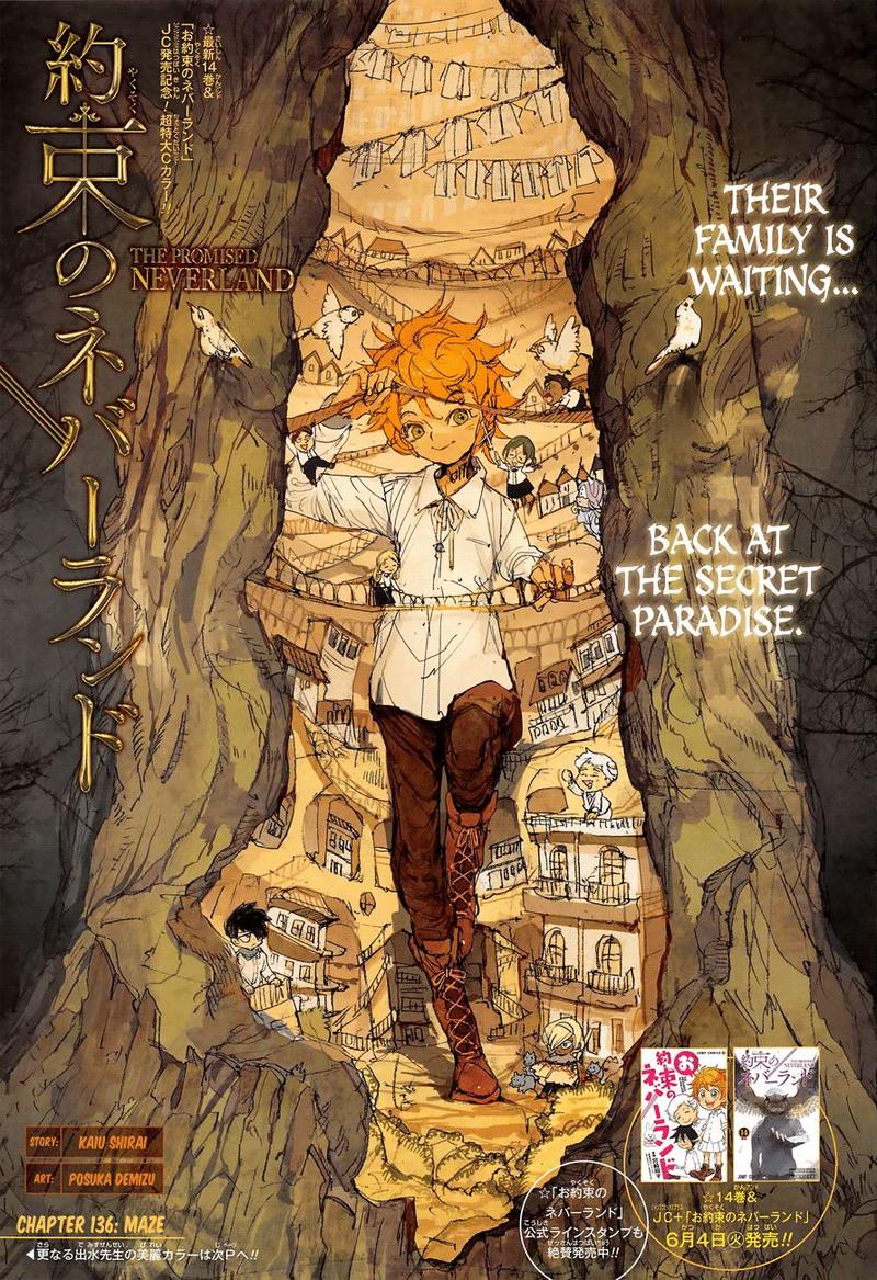 Yakusoku no Neverland Chapter 136 - Page 1