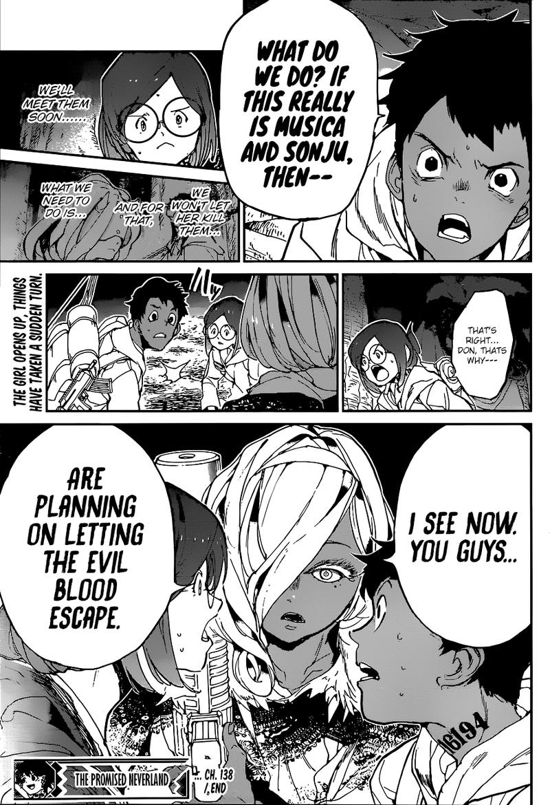 Yakusoku no Neverland Chapter 138 - Page 20