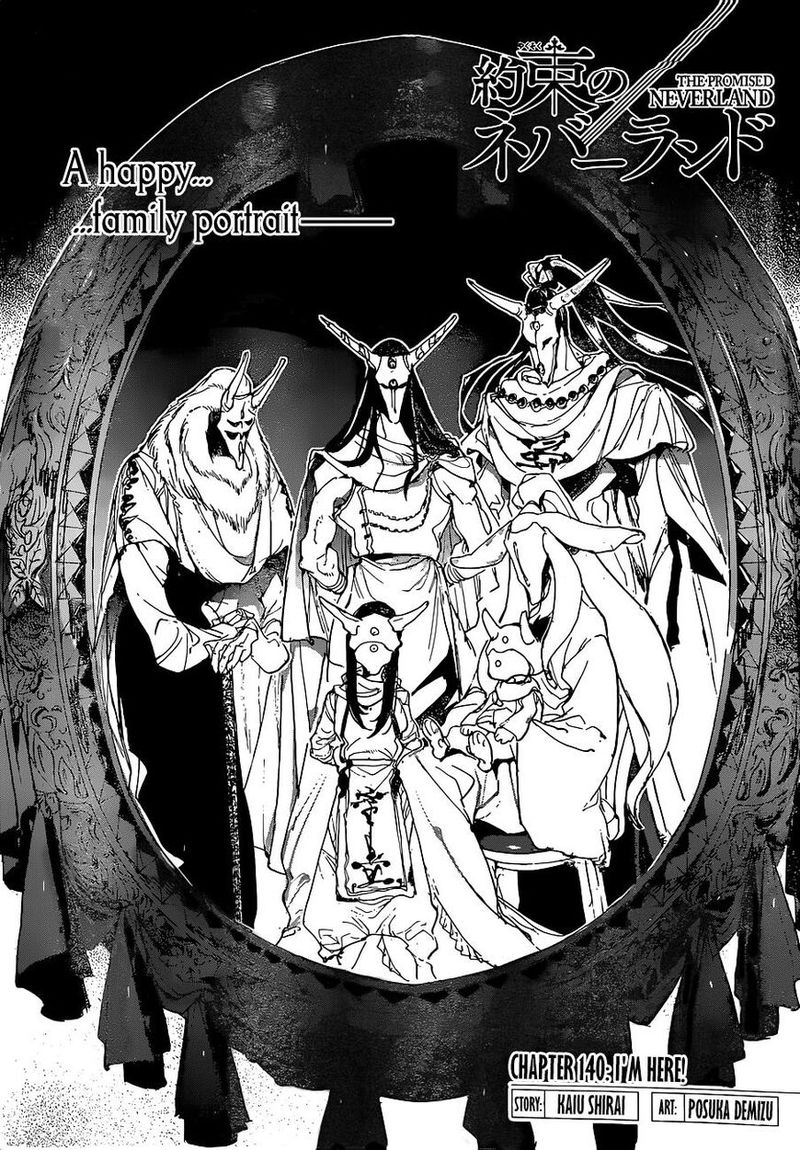 Yakusoku no Neverland Chapter 140 - Page 1