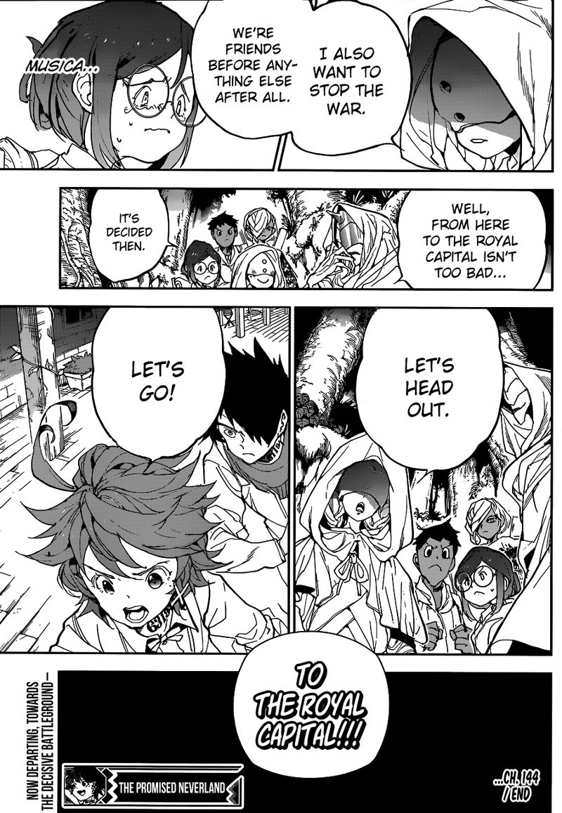 Yakusoku no Neverland Chapter 144 - Page 19