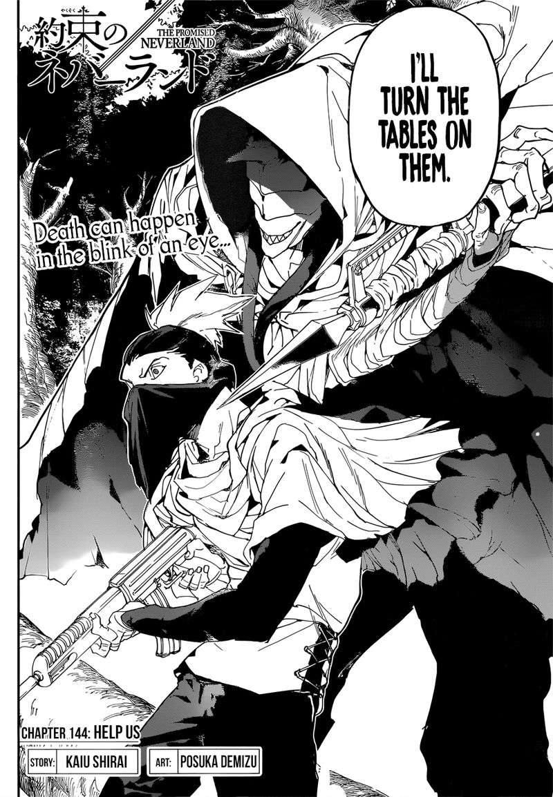 Yakusoku no Neverland Chapter 144 - Page 2