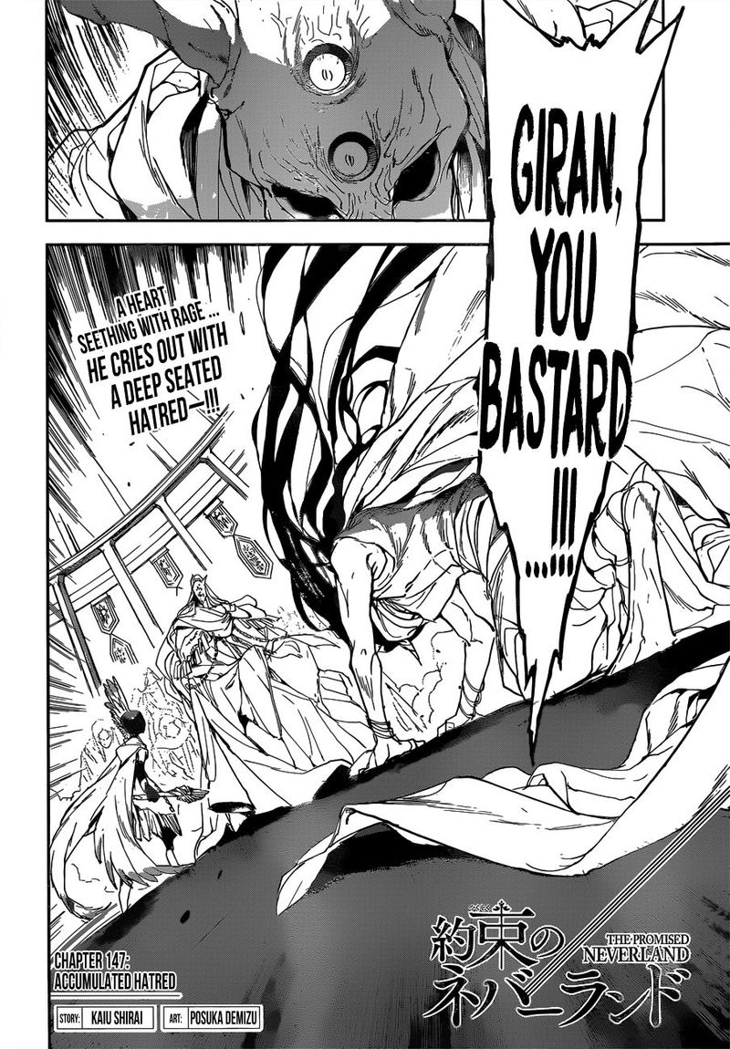 Yakusoku no Neverland Chapter 147 - Page 2