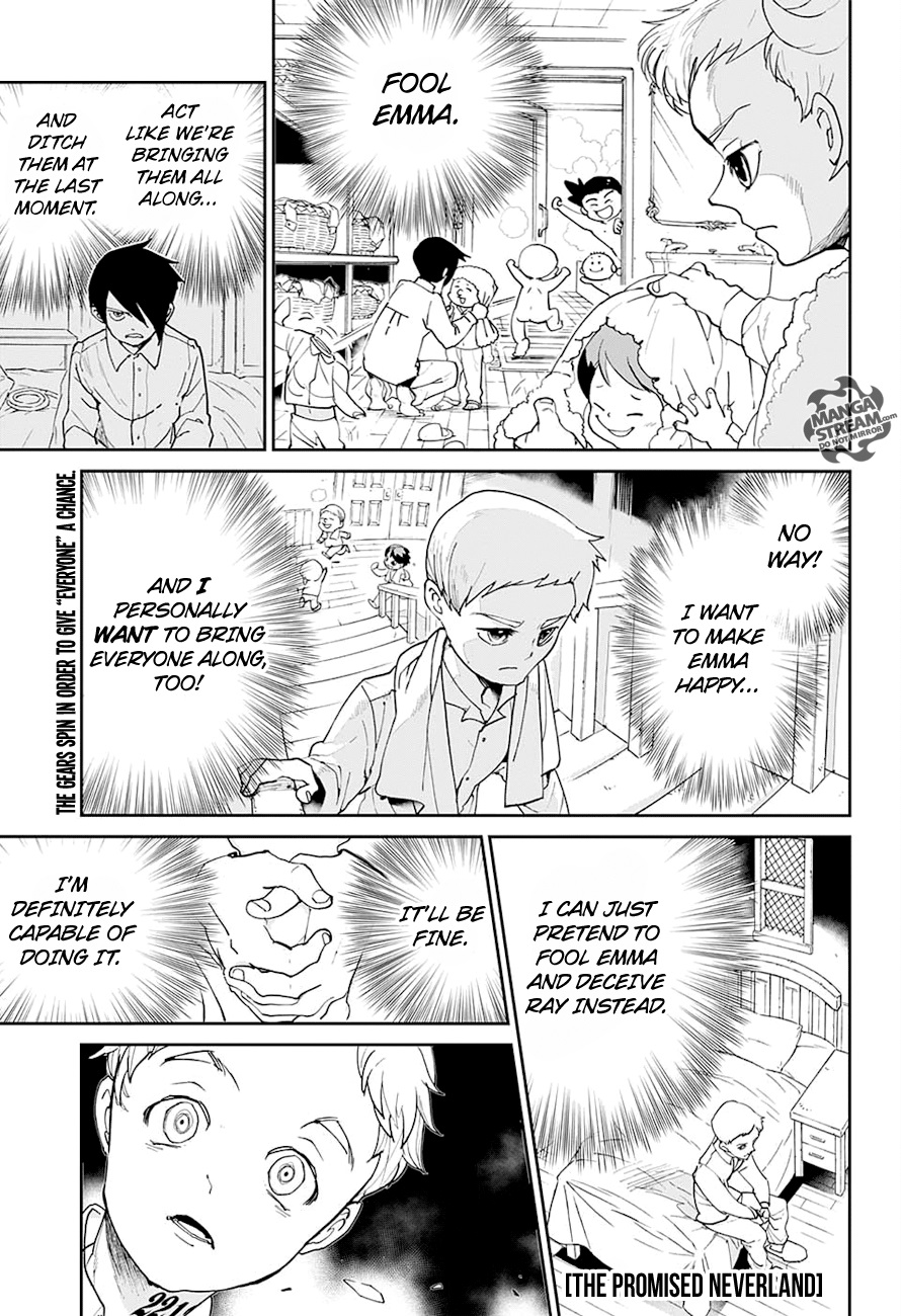 Yakusoku no Neverland Chapter 15 - Page 1