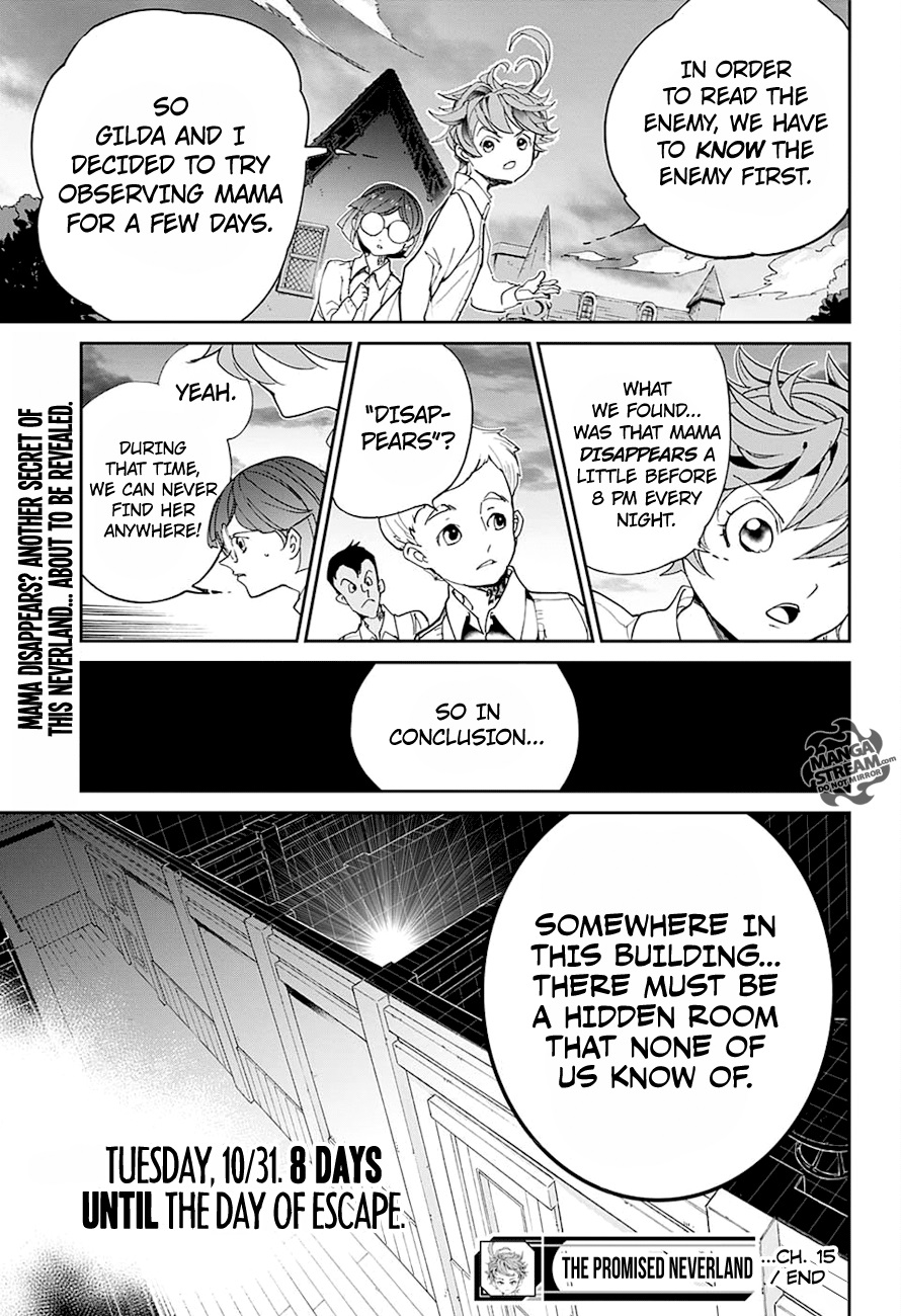 Yakusoku no Neverland Chapter 15 - Page 18