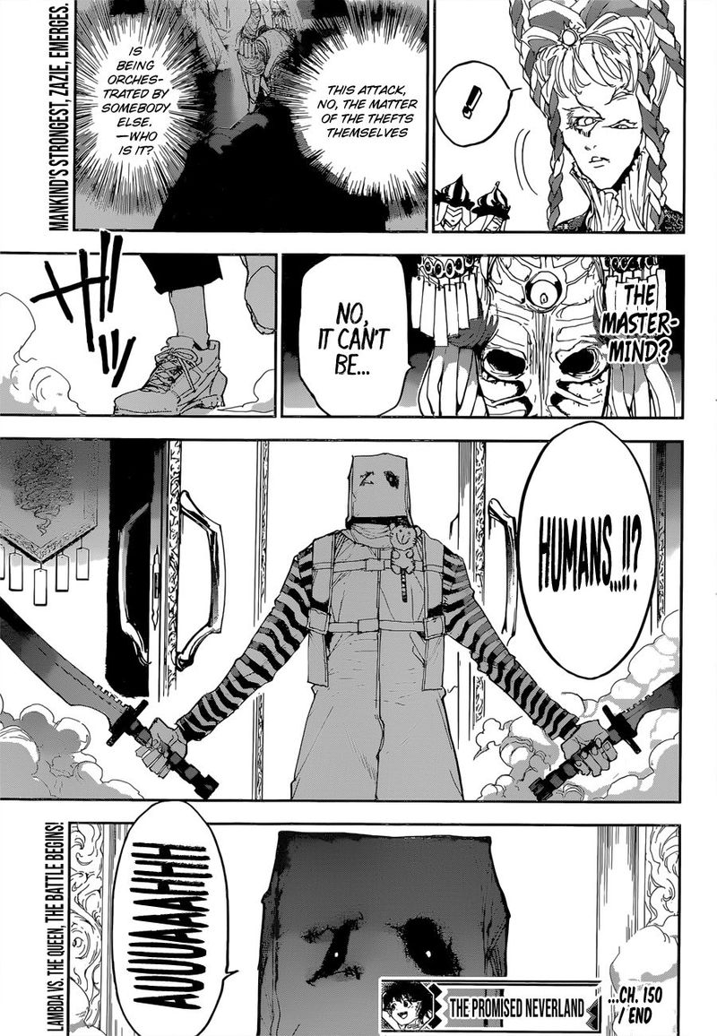 Yakusoku no Neverland Chapter 150 - Page 19