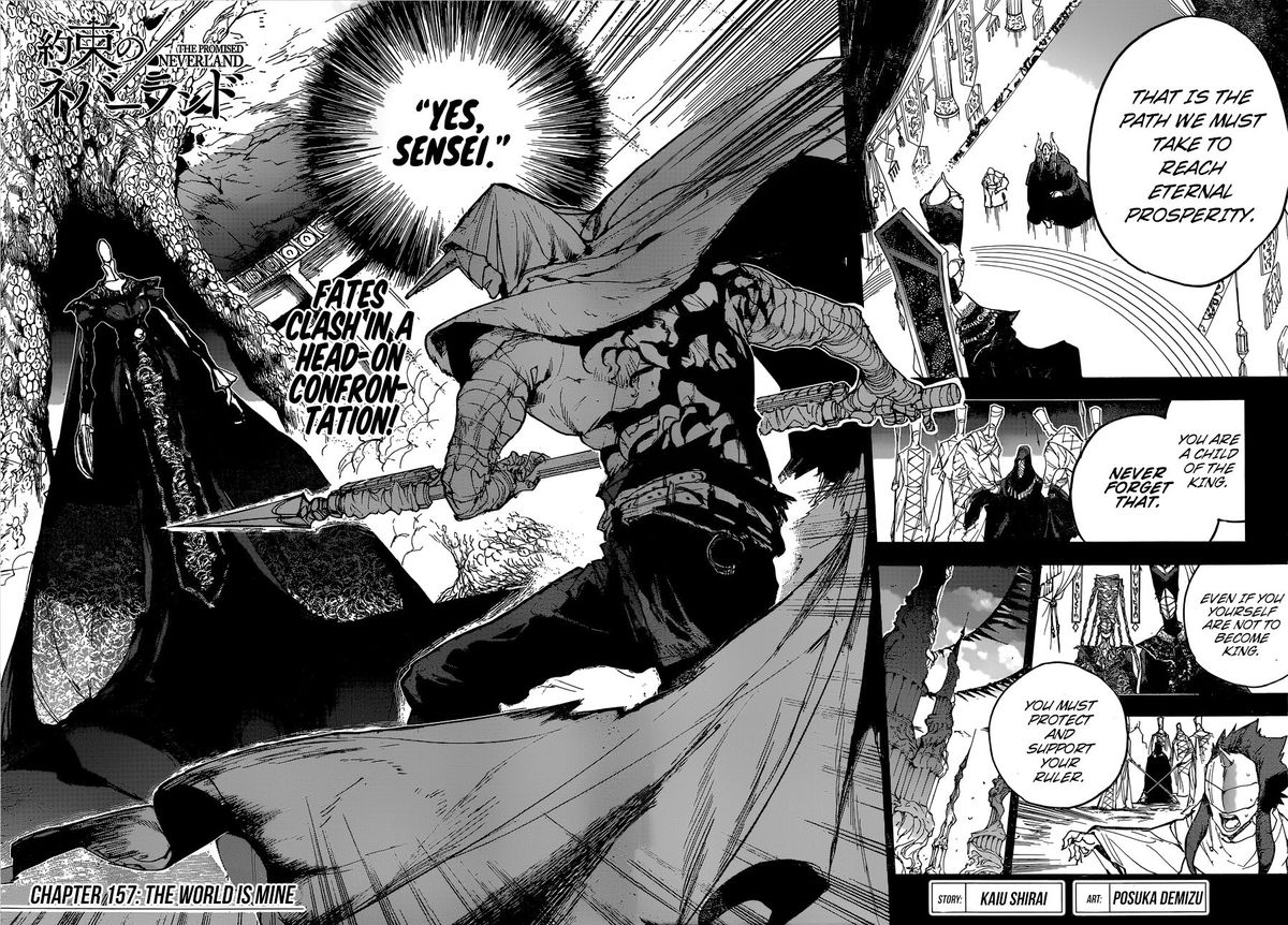 Yakusoku no Neverland Chapter 157 - Page 4