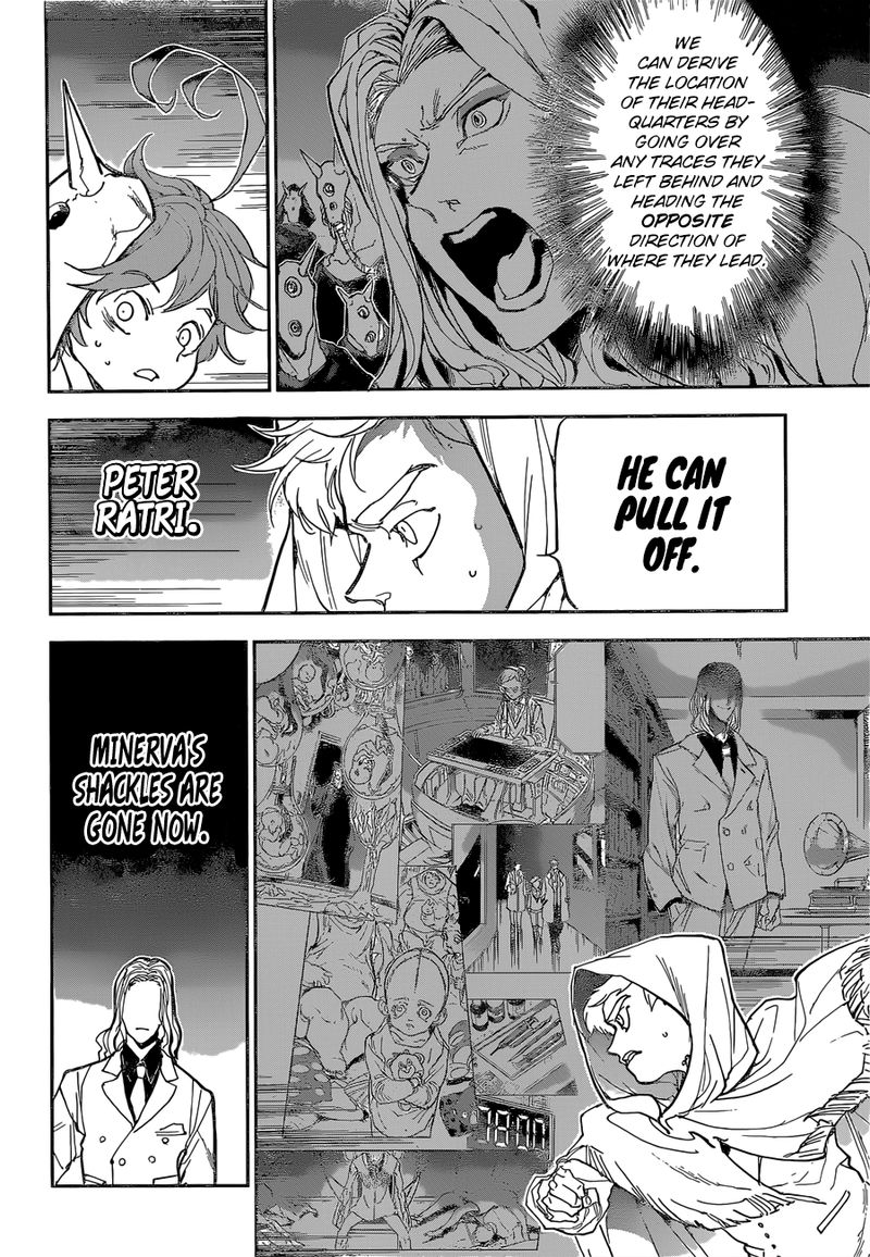 Yakusoku no Neverland Chapter 160 - Page 12