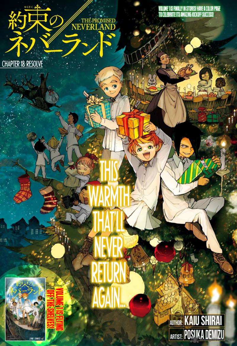 Yakusoku no Neverland Chapter 18 - Page 1