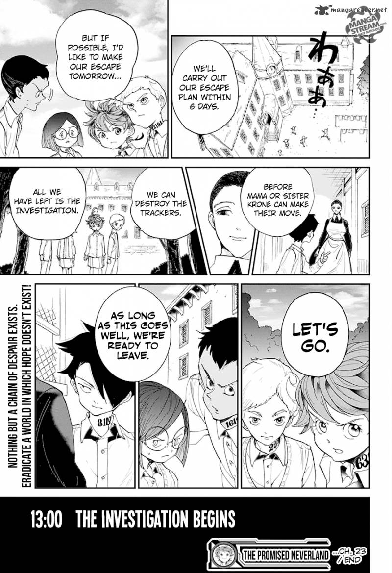 Yakusoku no Neverland Chapter 23 - Page 22