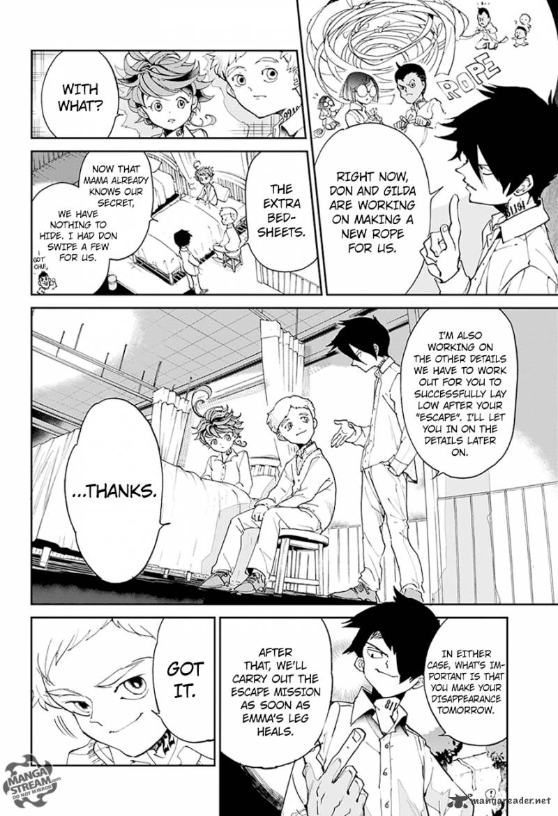 Yakusoku no Neverland Chapter 28 - Page 12