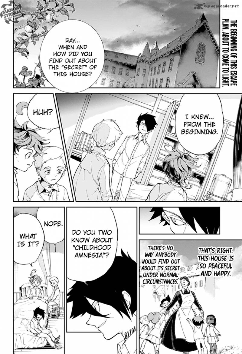 Yakusoku no Neverland Chapter 28 - Page 2