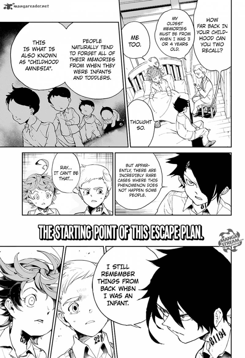 Yakusoku no Neverland Chapter 28 - Page 3
