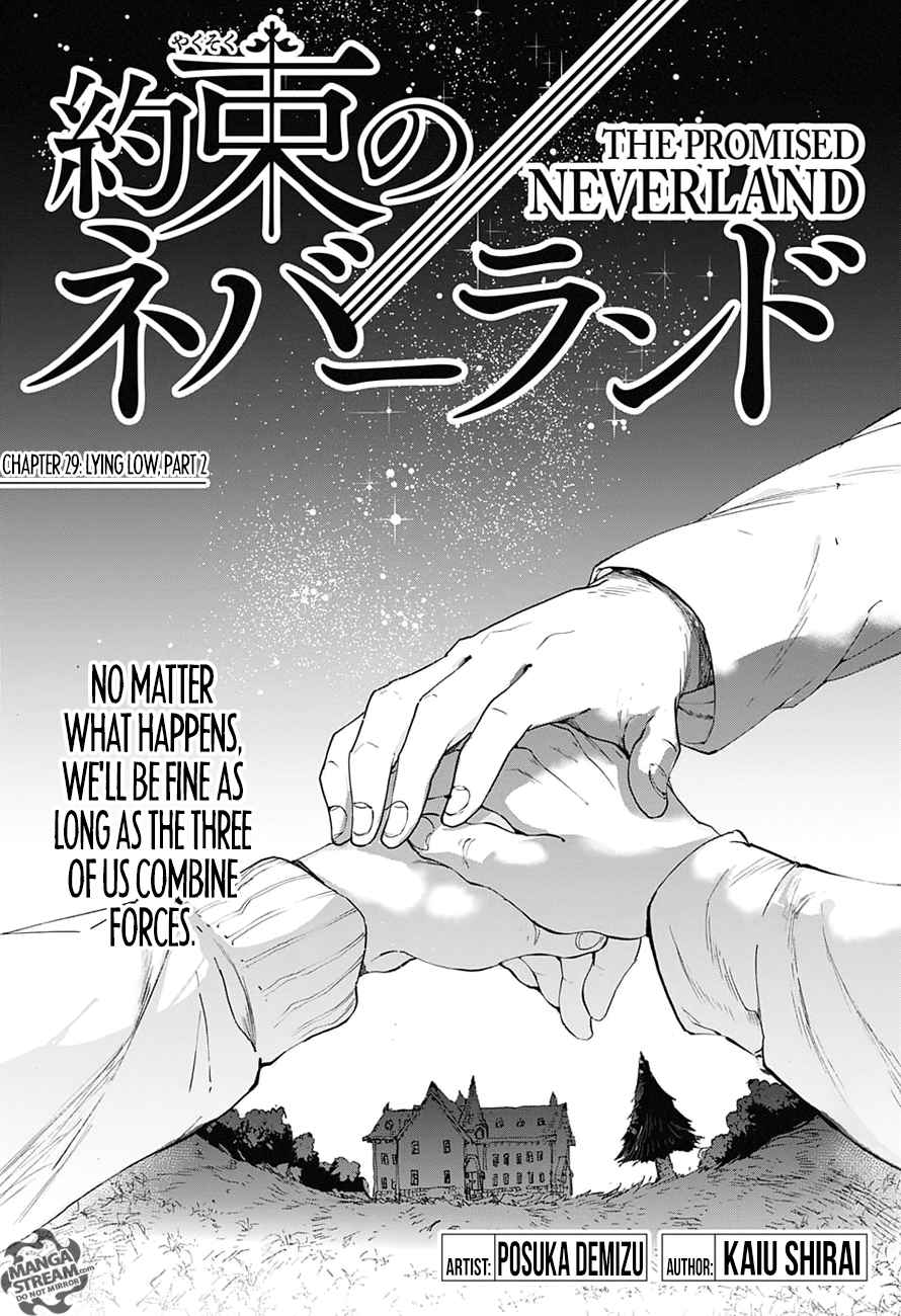 Yakusoku no Neverland Chapter 29 - Page 1