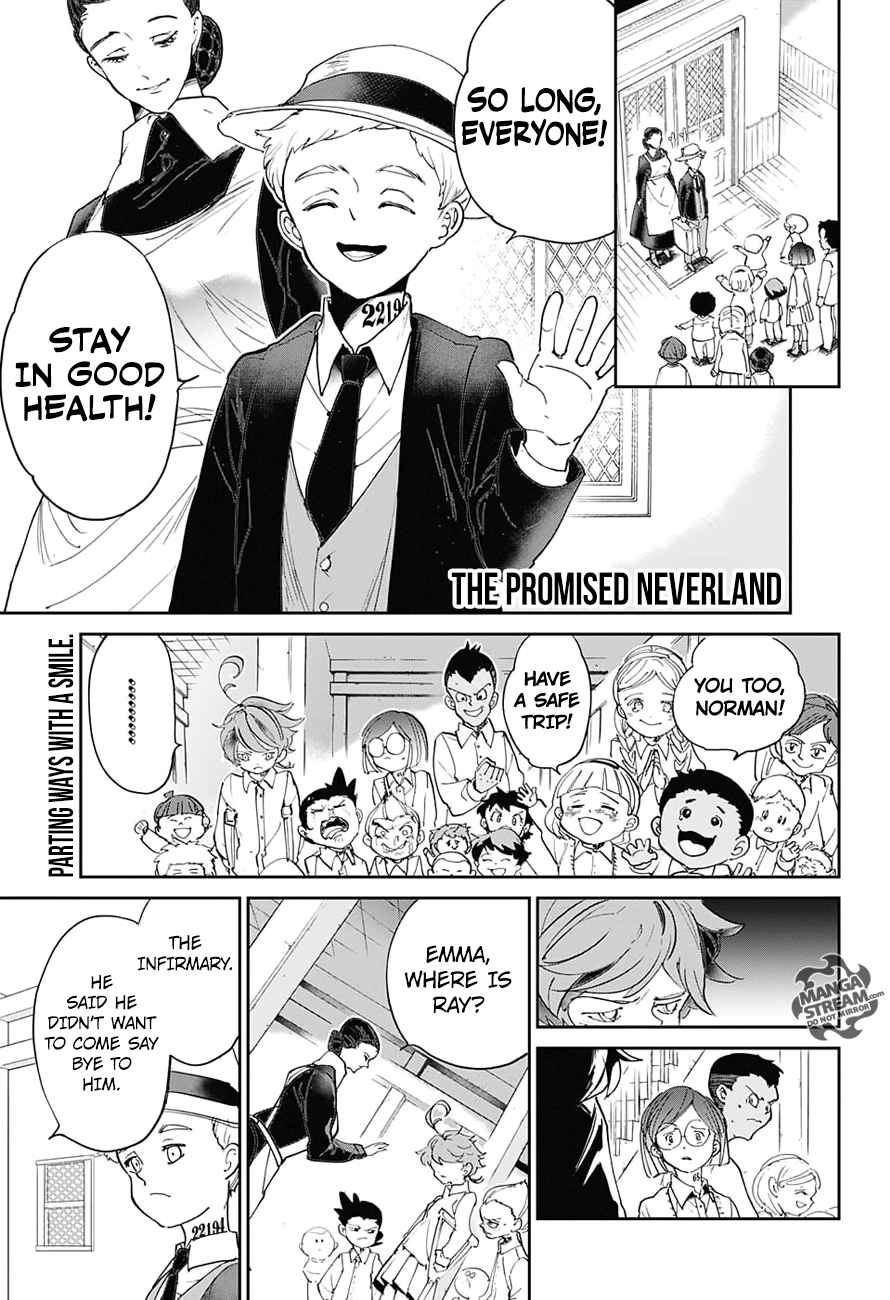 Yakusoku no Neverland Chapter 30 - Page 1