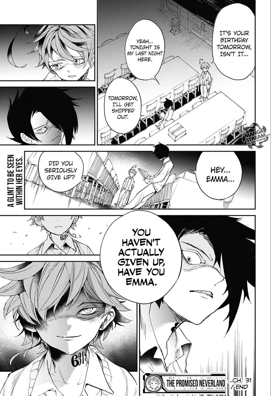 Yakusoku no Neverland Chapter 31 - Page 19