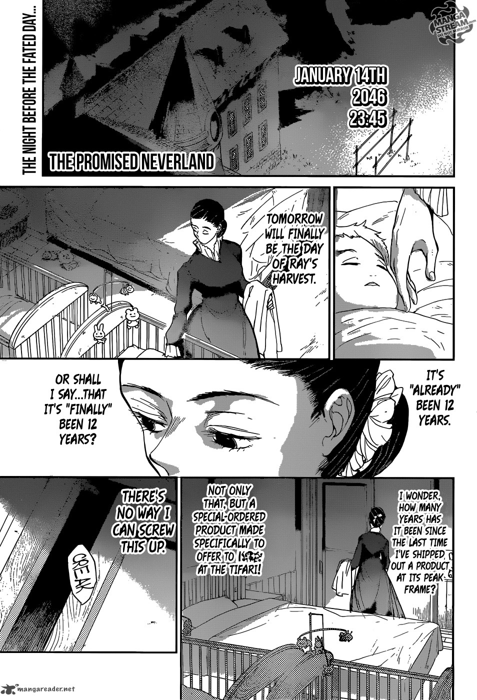 Yakusoku no Neverland Chapter 33 - Page 1