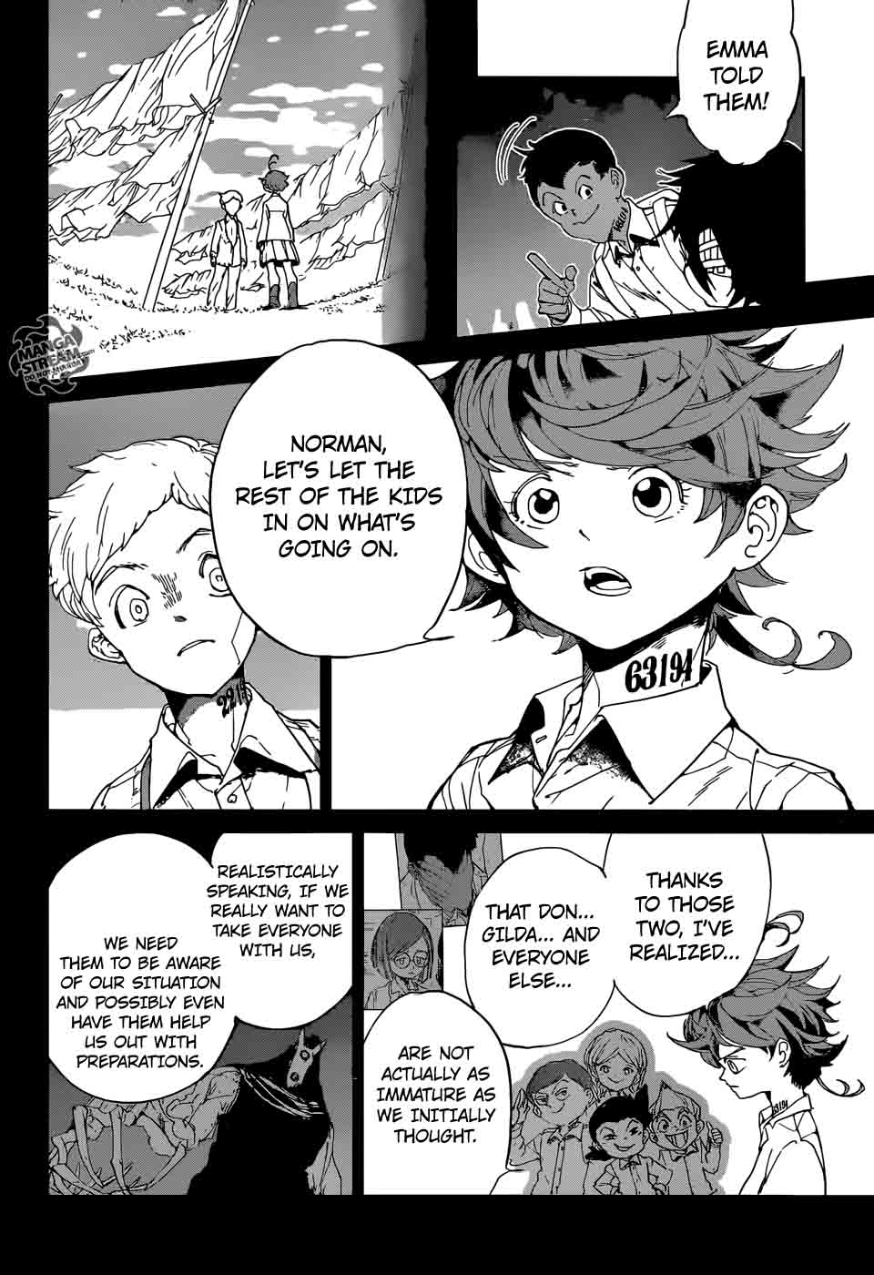 Yakusoku no Neverland Chapter 34 - Page 13