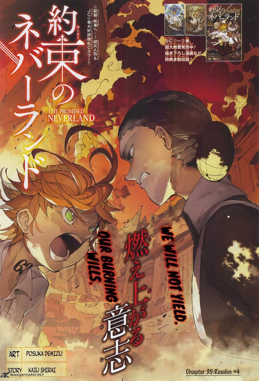 Yakusoku no Neverland Chapter 35 - Page 1