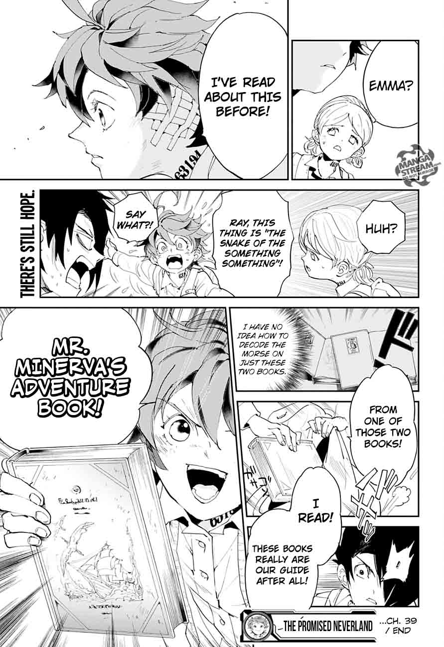 Yakusoku no Neverland Chapter 39 - Page 18