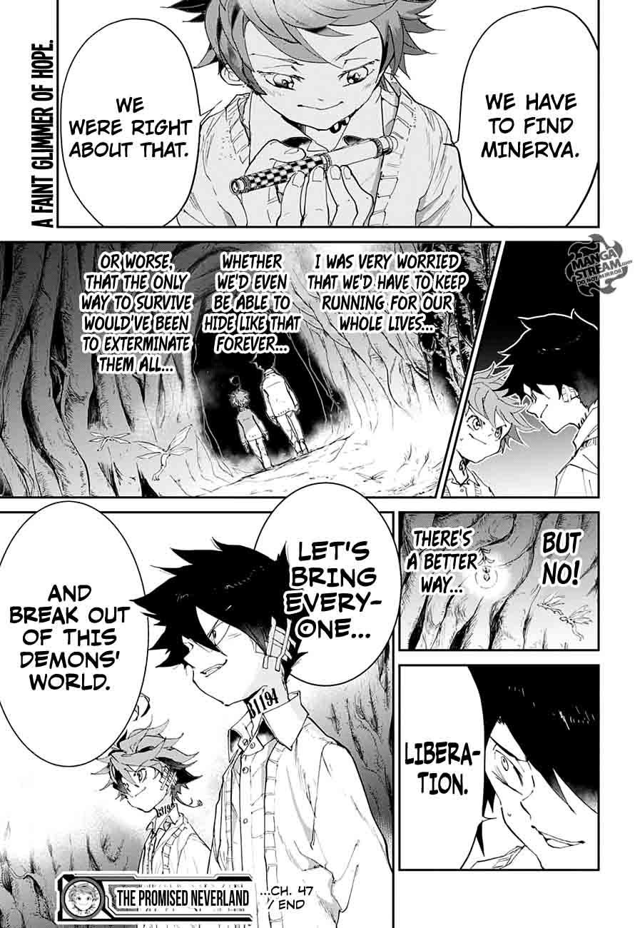 Yakusoku no Neverland Chapter 47 - Page 20