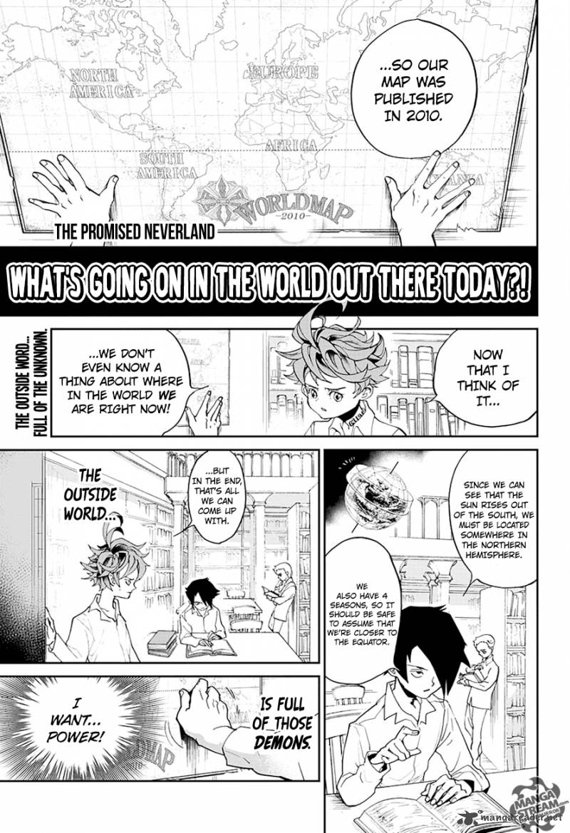 Yakusoku no Neverland Chapter 5 - Page 1