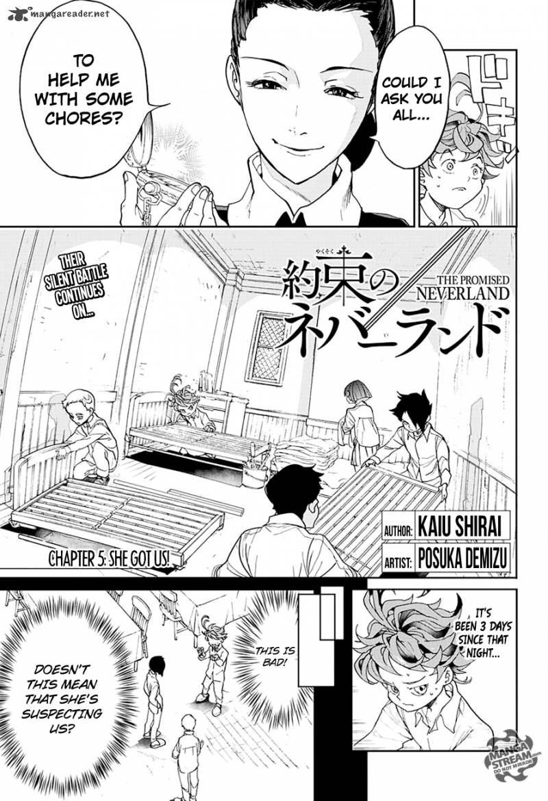 Yakusoku no Neverland Chapter 5 - Page 3