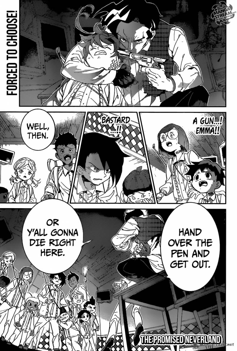 Yakusoku no Neverland Chapter 54 - Page 1