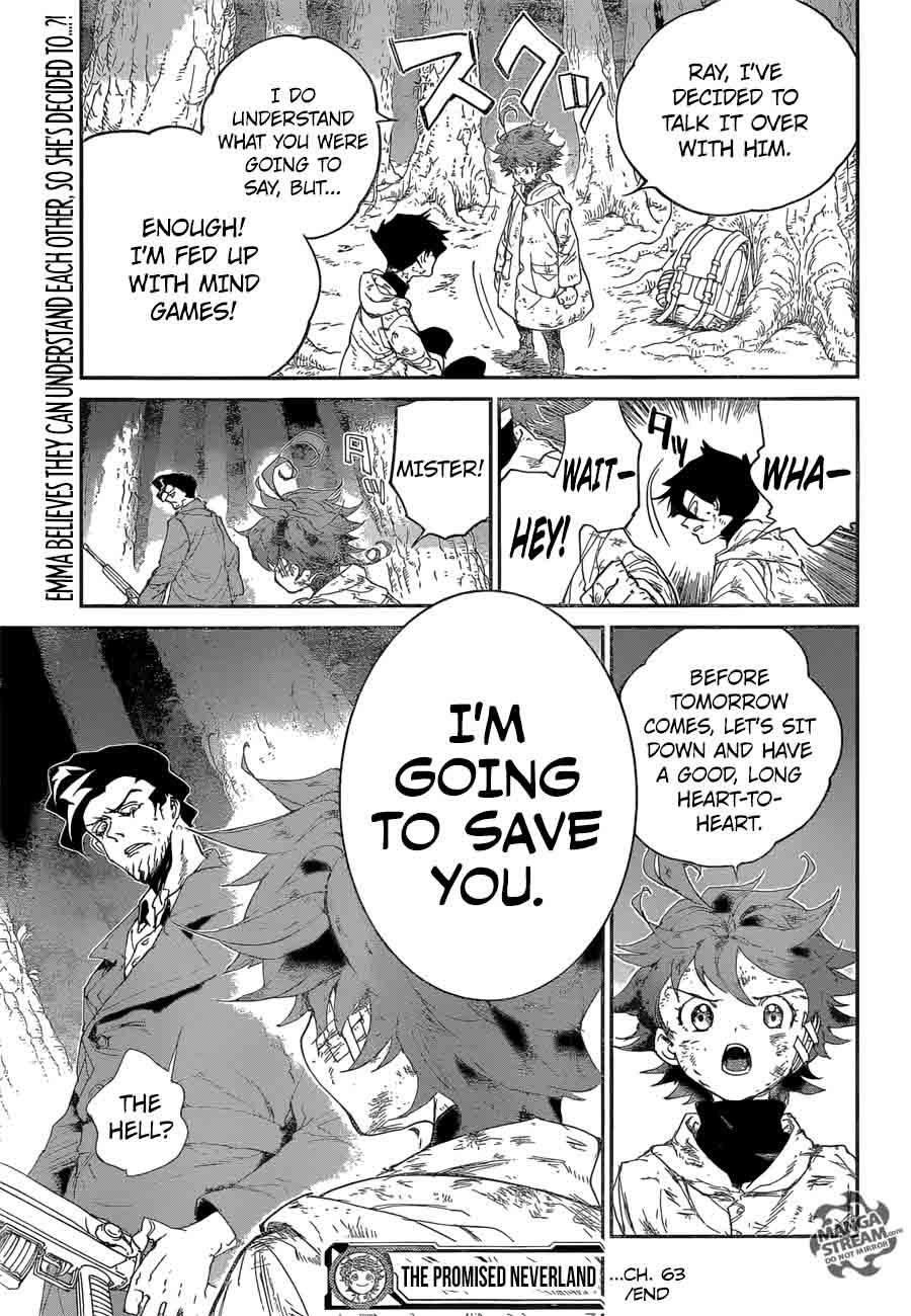 Yakusoku no Neverland Chapter 63 - Page 18
