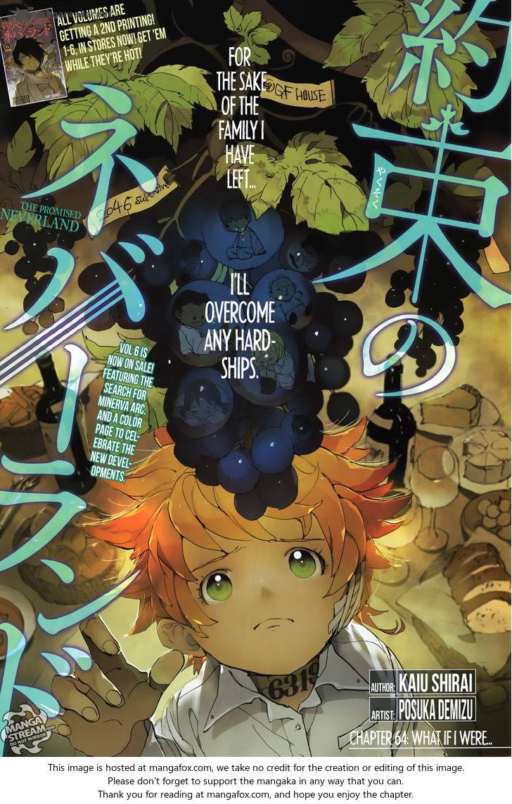 Yakusoku no Neverland Chapter 64 - Page 1
