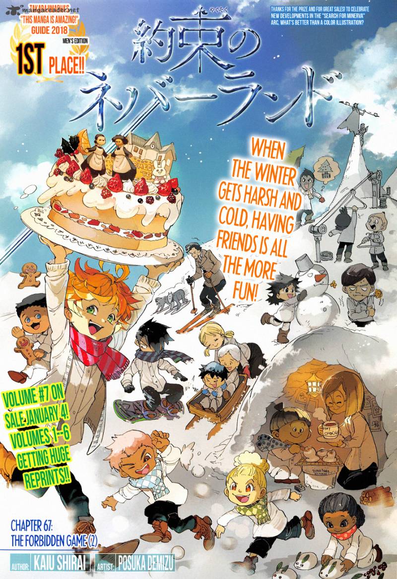Yakusoku no Neverland Chapter 67 - Page 1