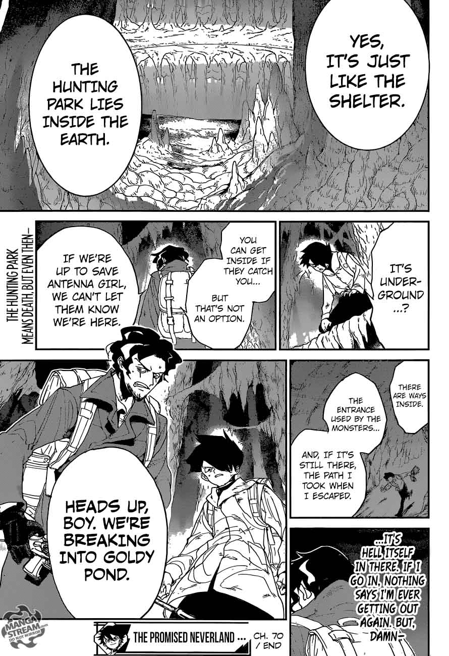 Yakusoku no Neverland Chapter 70 - Page 19