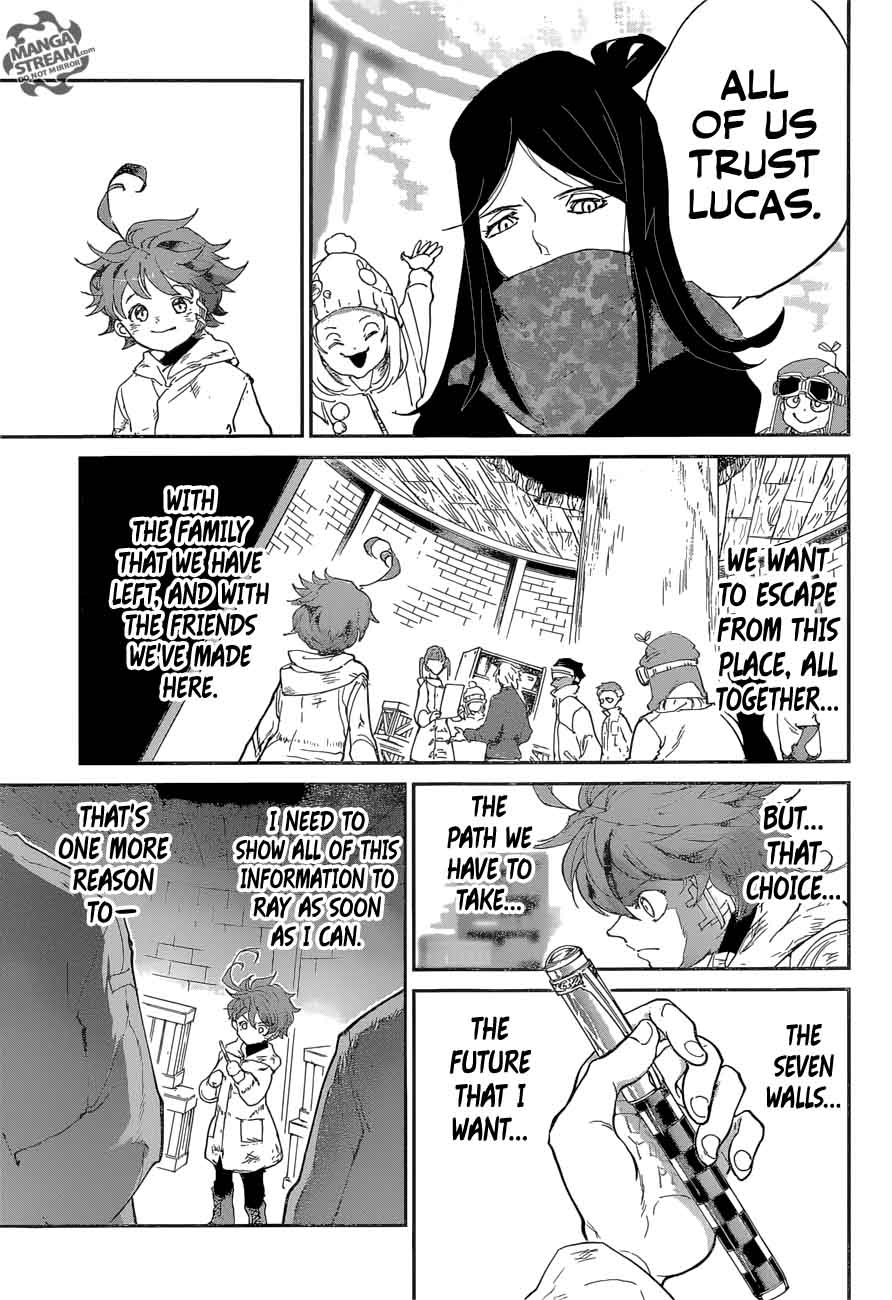 Yakusoku no Neverland Chapter 73 - Page 17