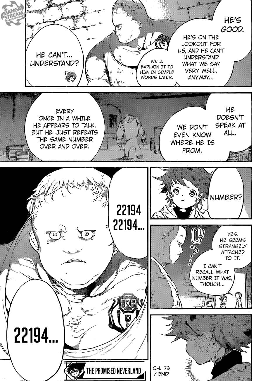 Yakusoku no Neverland Chapter 73 - Page 19
