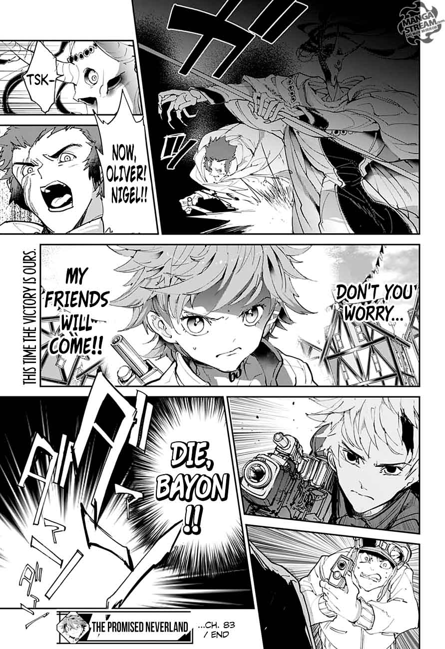 Yakusoku no Neverland Chapter 83 - Page 19