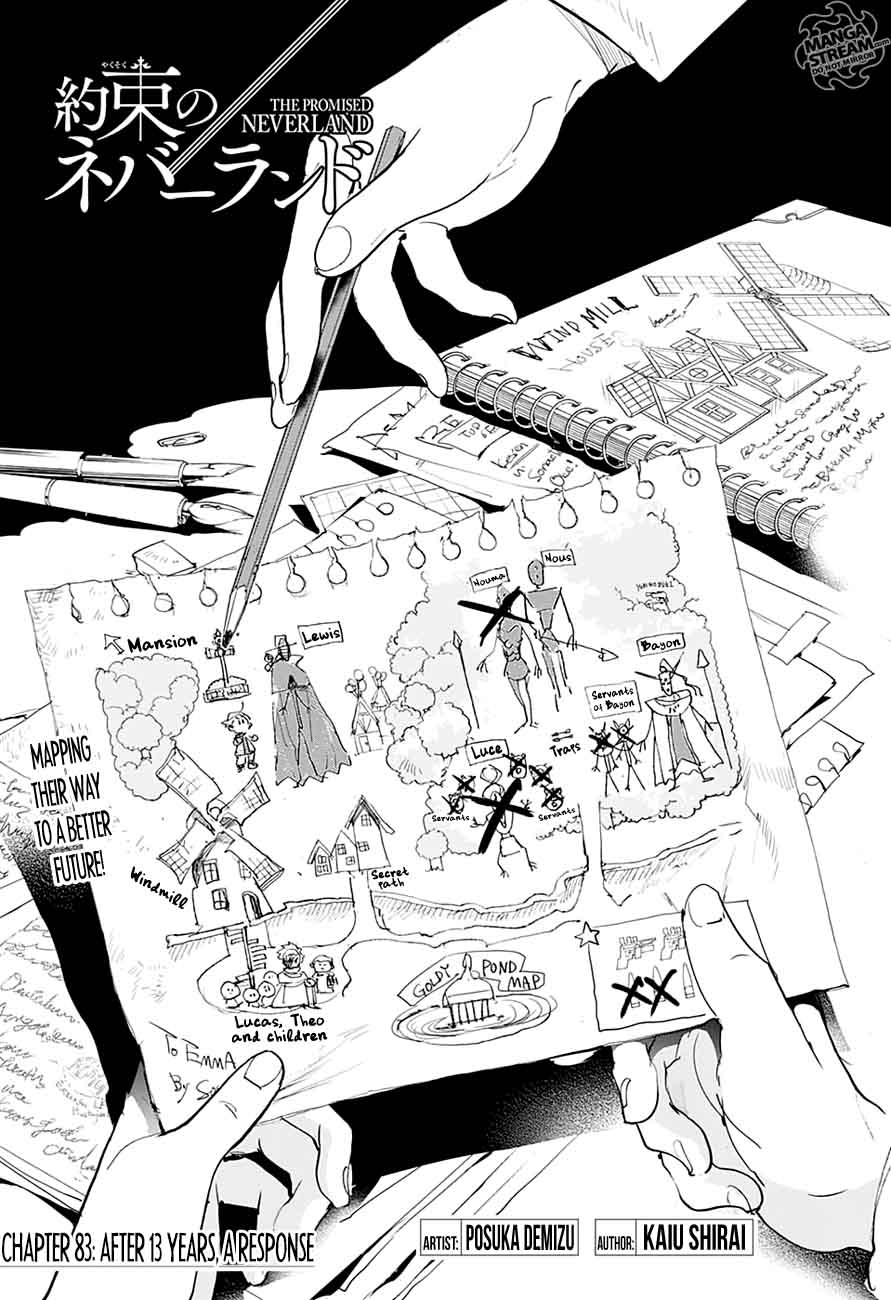 Yakusoku no Neverland Chapter 83 - Page 4