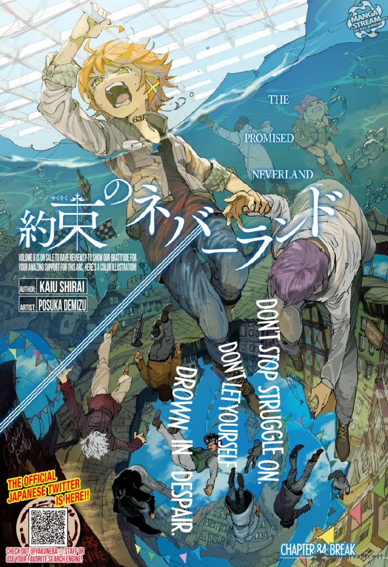 Yakusoku no Neverland Chapter 84 - Page 1