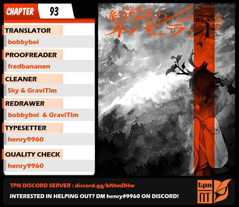 Yakusoku no Neverland Chapter 93 - Page 1