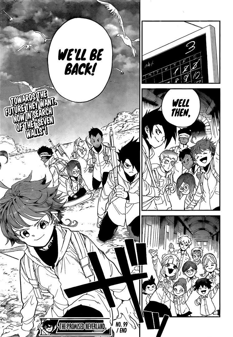 Yakusoku no Neverland Chapter 99 - Page 19
