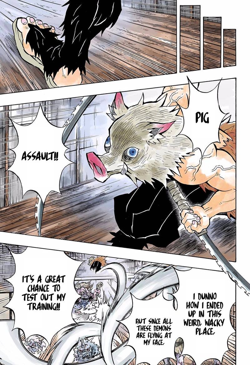 Demon Slayer: Kimetsu no Yaiba – manga in colored Chapter 140 - Page 17
