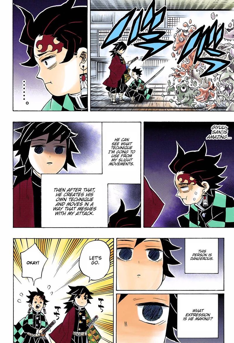 Demon Slayer: Kimetsu no Yaiba – manga in colored Chapter 140 - Page 8