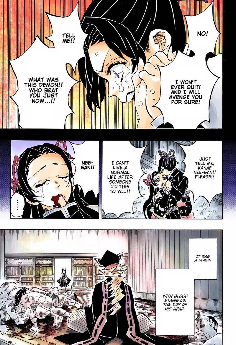 Demon Slayer: Kimetsu no Yaiba – manga in colored Chapter 141 - Page 3