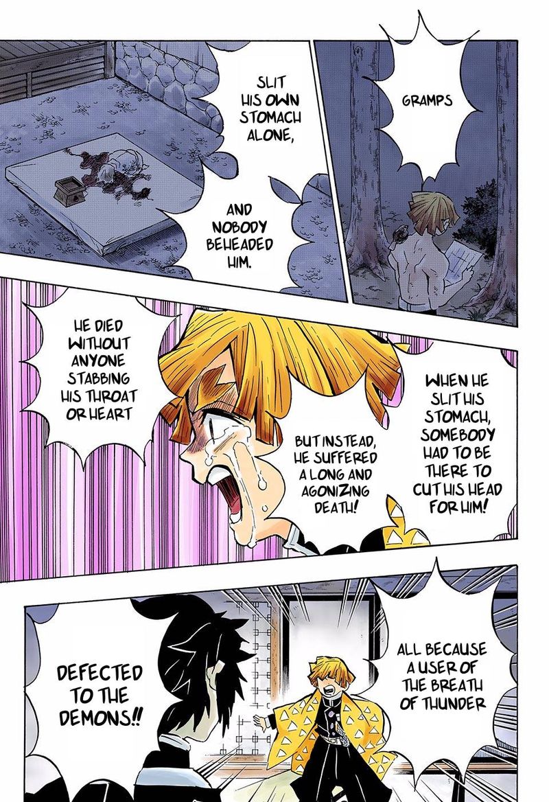 Demon Slayer: Kimetsu no Yaiba – manga in colored Chapter 144 - Page 13